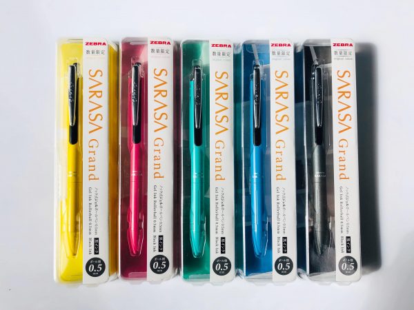 【ゼブラ　ゲルインクボールペン　サラサグランド0.5】大人のサラサが数量限定で登場