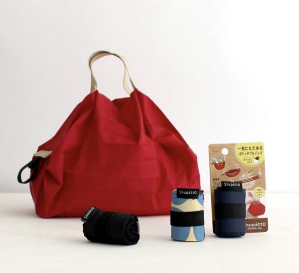 【マーナ　シュパット】面倒くさがり屋さんにピッタリ♪一気にたためるエコバッグ