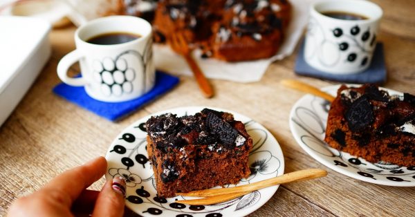 【desakiレシピ㉑】ホットケーキミックスで作る♪「オレオブラウニー」