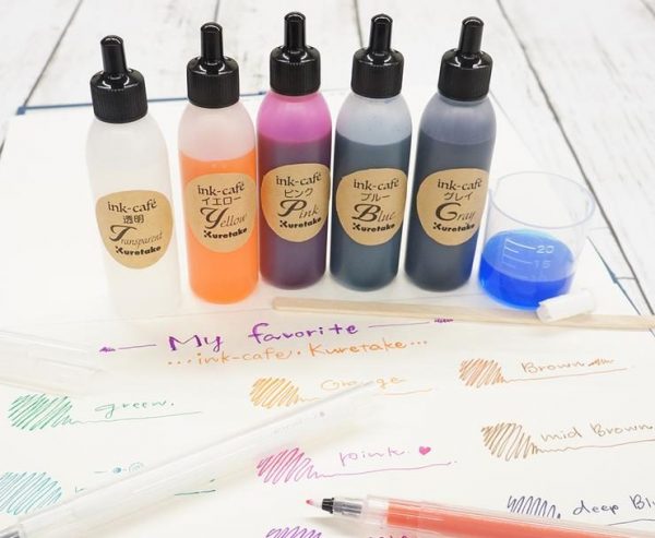 自分色で彩る♡おウチで作るオリジナル“インク＆ペン”【呉竹 ink-caféキット】
