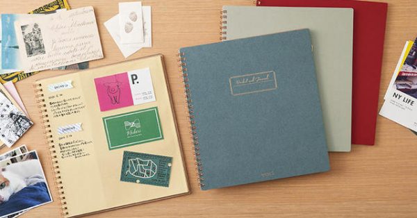 思い出はポケットの中へ♪日々の記録を“まとめて楽しむ”ノート【MIDORI ポケットジャーナル】