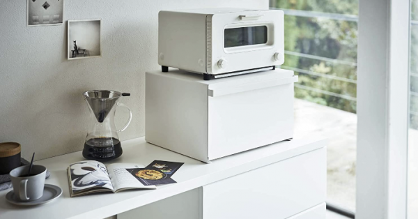 生活感をなくしたいあなたへ…キッチン周りのごちゃごちゃを解決【tower ブレッドケース】