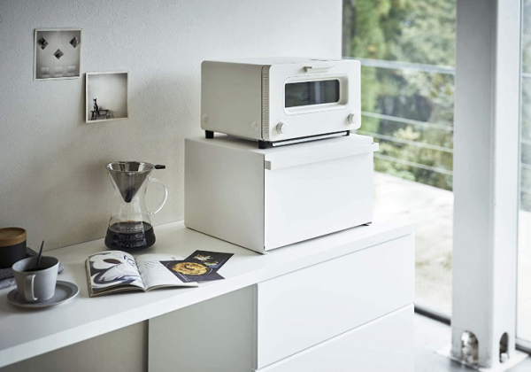 生活感をなくしたいあなたへ…キッチン周りのごちゃごちゃを解決【tower ブレッドケース】