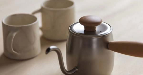 ちょうど1杯のコーヒーが淹れられる!【宮崎製作所 miya coffee シングルドリップ ホワイトビーチ0.4L】
