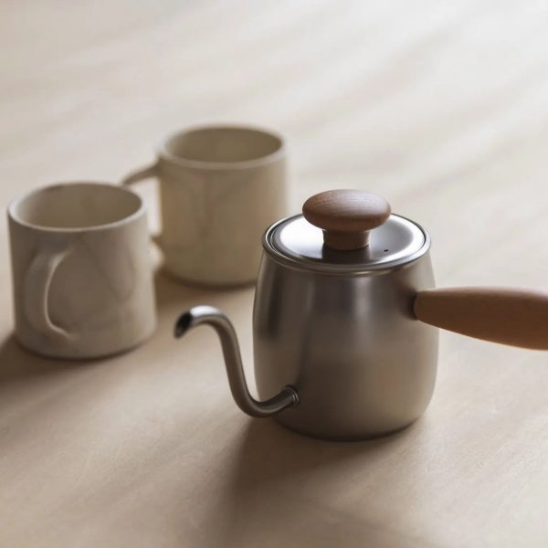 ちょうど1杯のコーヒーが淹れられる!【宮崎製作所 miya coffee シングルドリップ ホワイトビーチ0.4L】