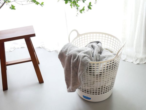 洗濯タイムがハッピーに！【フレディレック　ランドリーバスケット　BIG】