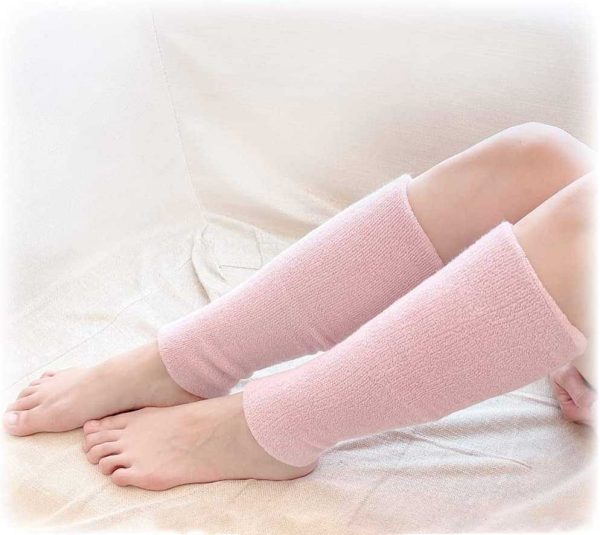 ふわふわしてあったか♪【ほんやら堂 大臣レッグウォーマー】