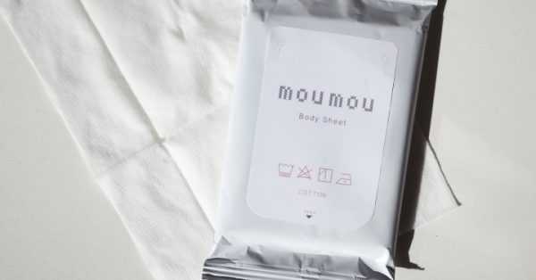暑い時期もさわやかな気分でいられる♪【mou mou(ムームー)ボディシート】