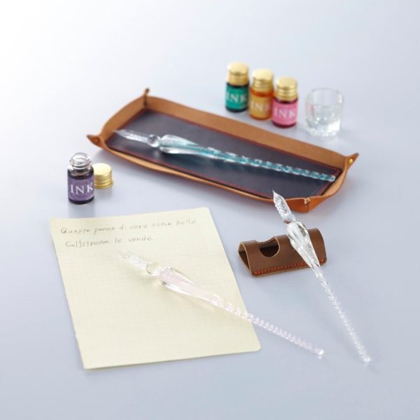 手元で煌めく、ガラスの美　ガルフストリーム｜ガラスペン