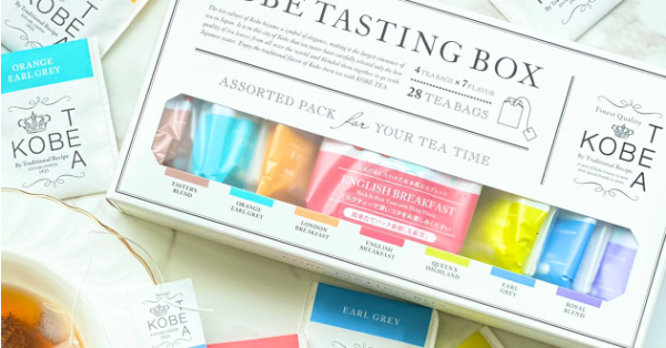 お気に入りの一杯がきっと見つかる！神戸紅茶　テイスティングBOX