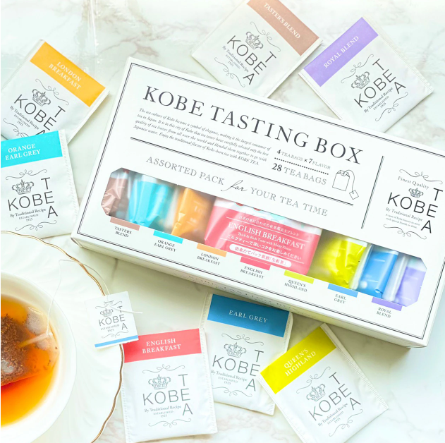 お気に入りの一杯がきっと見つかる！神戸紅茶　テイスティングBOX