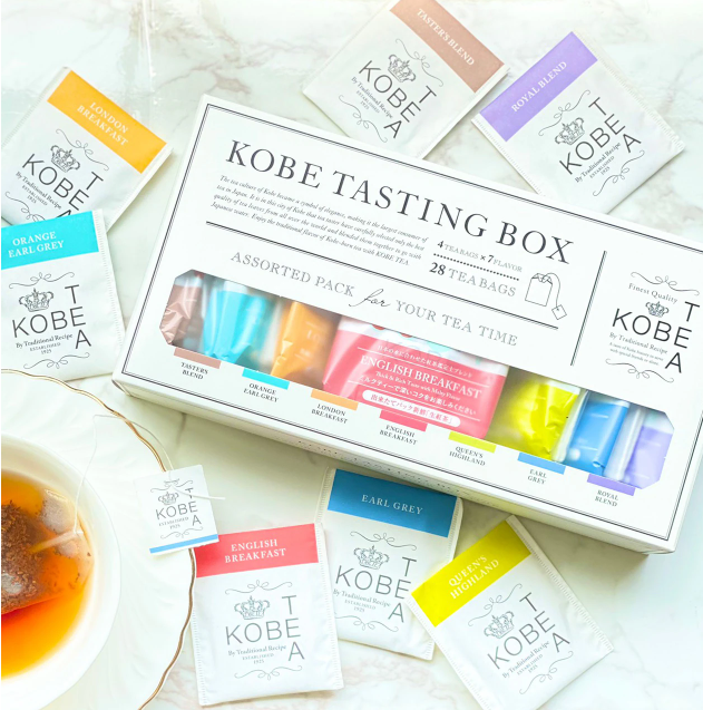 お気に入りの一杯がきっと見つかる！神戸紅茶　テイスティングBOX